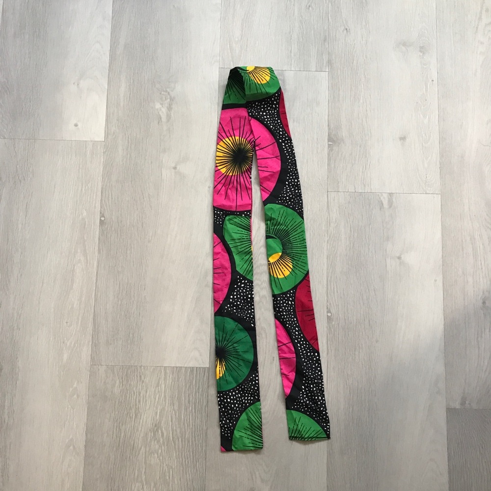 ANKARA SASH BELT SCARF FLORAL TIE WRAP
